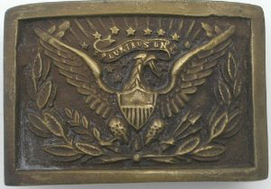 Civil War Solid Brass belt Buckle Army replica